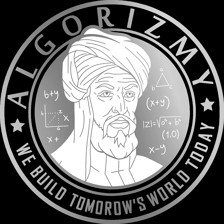 Al-Khwarizmi medallion — the inspiration behind Algorizmy